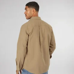 Clearance Herre Dean Ensfarvet Overshirt Stentøj T-Shirts, Poloer Og Skjorter·Skjorter|Jakker Og Frakker·Jakker Og Frakker