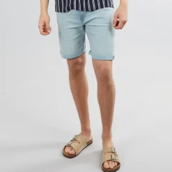 New Herre Denim Shorts MF 330 Blå Denim Shorts Og Badetøj·Shorts