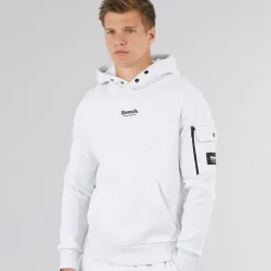 New Herre Dimora Utility Hættetrøje Lysegrå Melering Hættetrøjer Og Sweatshirts·Hættetrøjer
