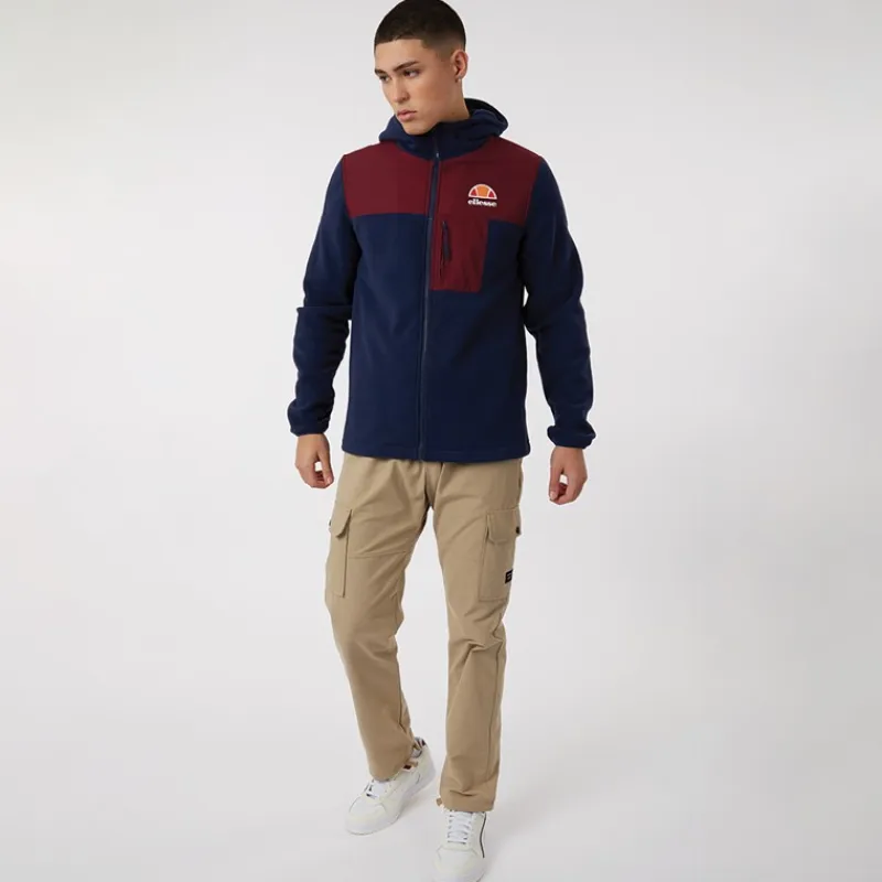 New Herre Drago Fleecejakke med hætte Blå Jakker Og Frakker|Hættetrøjer Og Sweatshirts·Fleecetøj