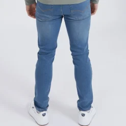 Best Herre Eddie 22 Slim Fit Jeans Mellem Blå Vask Jeans Og Bukser·Slim Jeans|Jeans Og Bukser·Jeans