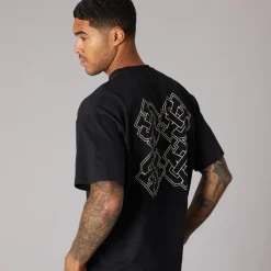 Hot Herre Emblem T-shirt T-Shirts, Poloer Og Skjorter·T-Shirts Og Undertrøjer