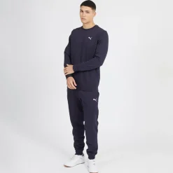 Outlet Herre Essentials Lille Logo Joggingbukser Mørkeblå Jeans Og Bukser·Joggingbukser|Træningsdragter Og Joggingbukser·Joggingbukser