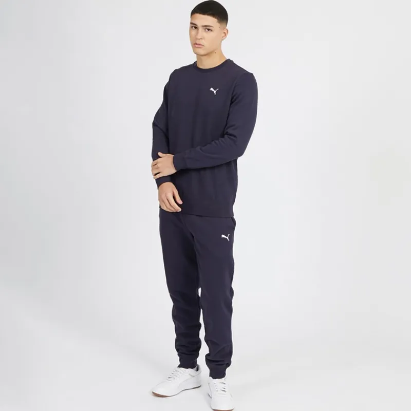 Outlet Herre Essentials Lille Logo Joggingbukser Mørkeblå Jeans Og Bukser·Joggingbukser|Træningsdragter Og Joggingbukser·Joggingbukser