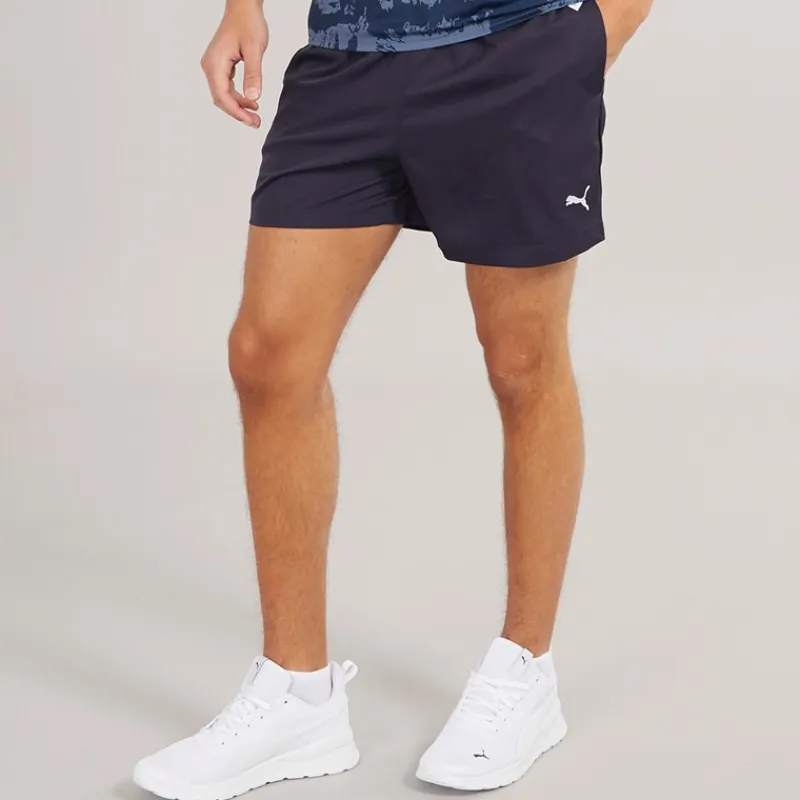 Clearance Herre Essentials Lille Logo 5 Tommer Vævede Shorts Ny Marineblå Shorts Og Badetøj·Sport Shorts|Shorts