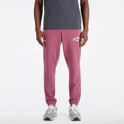 Herre Essentials Varsity Fleece Sweat Pants Vasket Burgundy Træningsbukser|Træning