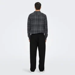 Clearance Herre Fade Løse Jeans Black Denim Jeans Og Bukser·Jeans