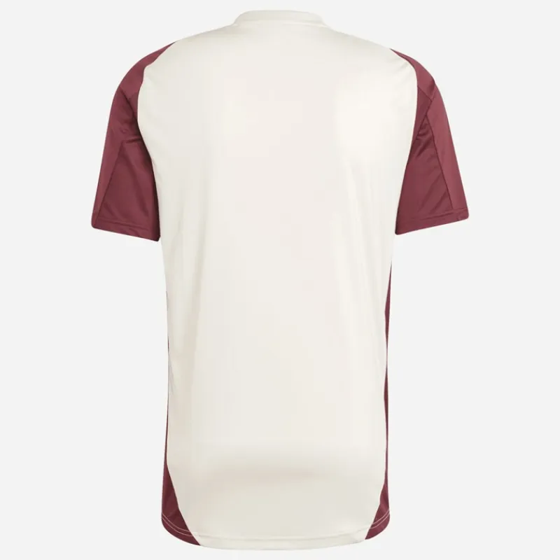 Hot Herre FCB FC Bayern München Champions League Træningstrøje Linen/Shadow Red Træning|T-Shirts Og Undertrøjer