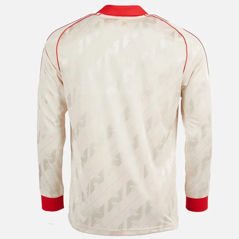 Sale Herre FCB FC Bayern München Langærmet Retro Trøje Linen Træning|T-Shirts Og Undertrøjer