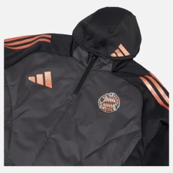 Hot Herre FCB Fc Bayern München Vinter Træningstop Sort Træning|T-Shirts Og Undertrøjer