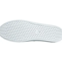 Herre FCUK Dæk Slip On Canvas Pumper Grå Lærredgummisko|Lærredgummisko