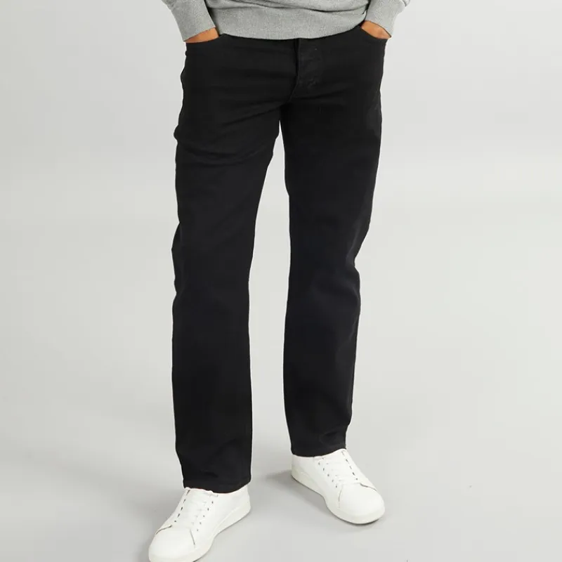 New Herre FCUK Jeans med Regular Fit Blk1 - Jeans Og Bukser·Jeans Med Lige Ben|Jeans Og Bukser·Jeans
