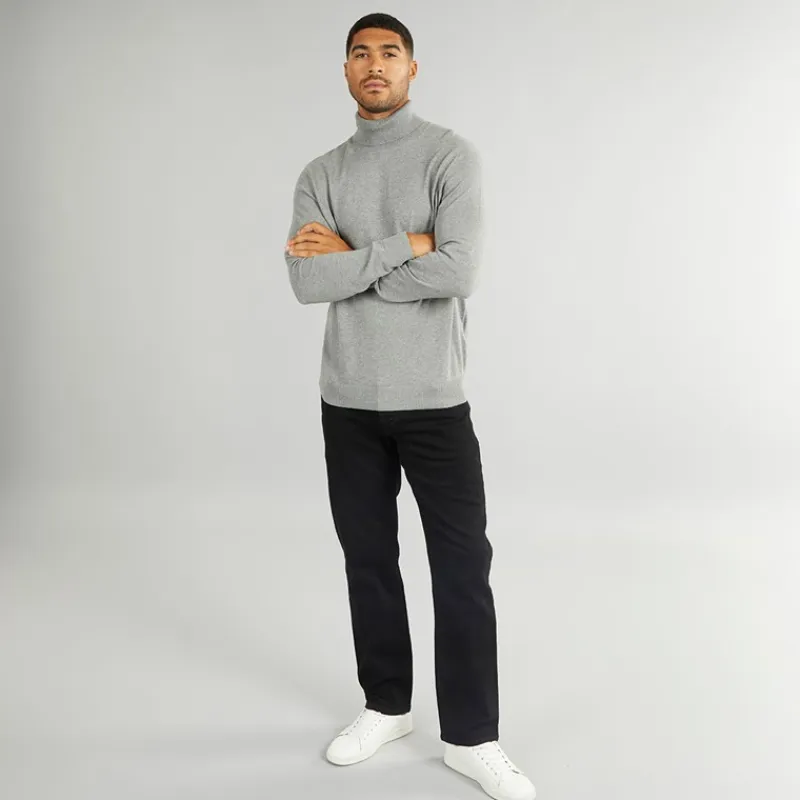 New Herre FCUK Jeans med Regular Fit Blk1 - Jeans Og Bukser·Jeans Med Lige Ben|Jeans Og Bukser·Jeans