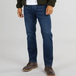 Discount Herre FCUK Jeans Regular Fit Ind50 Midwash Jeans Og Bukser·Jeans Med Lige Ben|Jeans Og Bukser·Jeans