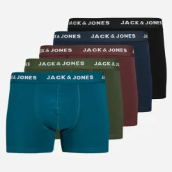 Discount Herre Fem Pak Jacteo Underbukser Multi Multipakker·Undertøj|Undertøj, Sokker Og Nattøj·Boxer Shorts