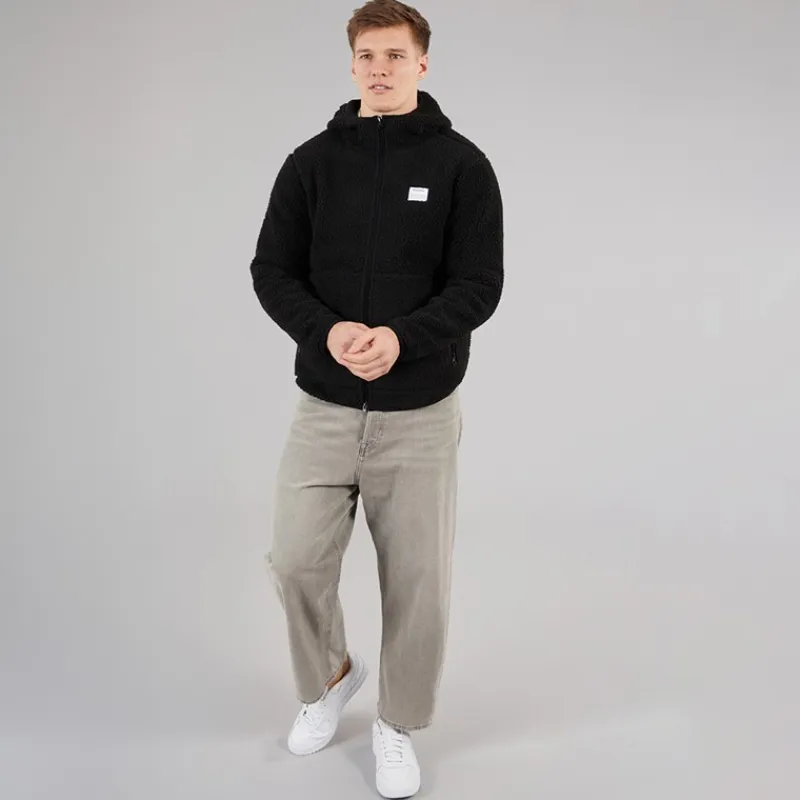 Online Herre Fleece Hættejakke Hættetrøjer Og Sweatshirts·Fleecetøj|Træningsdragter Og Joggingbukser·Fleecetøj