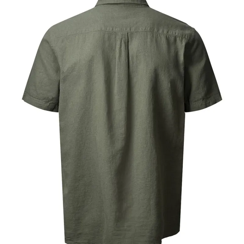 Online Herre Fort Worth Skjorter med korte ærmer kakigrøn T-Shirts, Poloer Og Skjorter·Skjorter