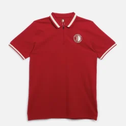 Herre FR Feyenoord Classic Polo Savvy Rød T-Shirts, Poloer Og Skjorter·Poloer