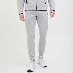 Best Herre Fusion Joggers Light Grey Melange Jeans Og Bukser·Joggingbukser|Træningsdragter Og Joggingbukser·Joggingbukser