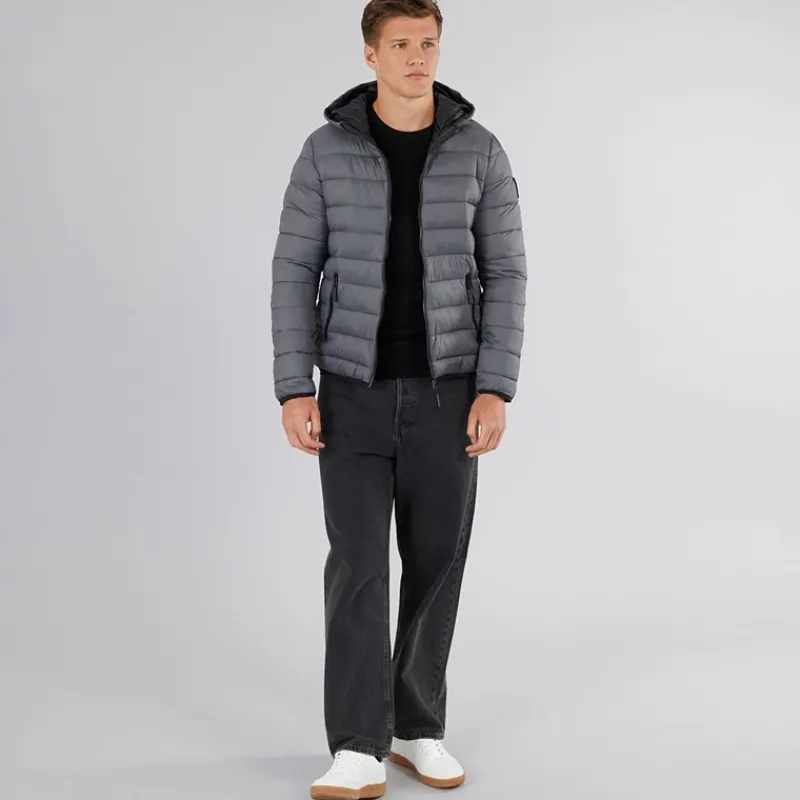 Outlet Herre Gattering Puffer Jakke Koksgrå Jakker Og Frakker·Jakker Og Frakker