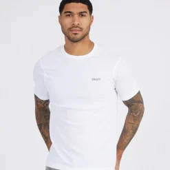 Clearance Herre Giants 3-pak T-shirts Sort/​Hvid/​Grå Melange T-Shirts, Poloer Og Skjorter·Multipakker|Multipakker·T-Shirts Og Undertrøjer