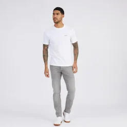 Clearance Herre Giants 3-pak T-shirts Sort/​Hvid/​Grå Melange T-Shirts, Poloer Og Skjorter·Multipakker|Multipakker·T-Shirts Og Undertrøjer