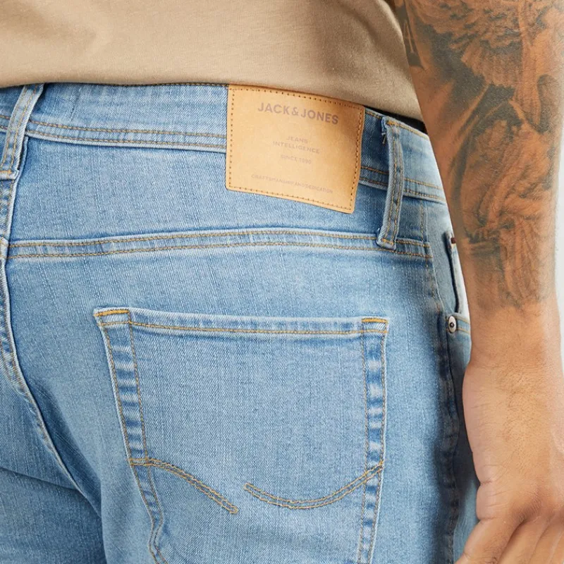 Best Herre Glenn 334 Slim Fit Jeans Blå Denim Jeans Og Bukser·Slim Jeans|Jeans Og Bukser·Jeans