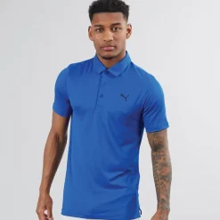New Herre Golf Icon 2.0 Left Chest Kortærmet poloer Blå T-Shirts, Poloer Og Skjorter·Poloer