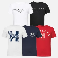 Herre Graphen T-shirts Flerfarvet T-Shirts, Poloer Og Skjorter·Multipakker|Multipakker·T-Shirts Og Undertrøjer