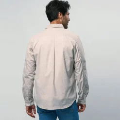 New Herre Greg Skjorte Silver Mink T-Shirts, Poloer Og Skjorter·Skjorter