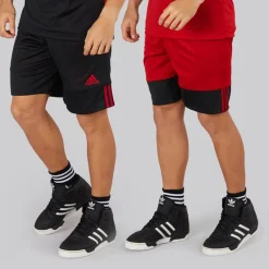 Herre 3G Speed Reversible Basketball Shorts /​Power Red Shorts Og Badetøj·Sport Shorts|Shorts