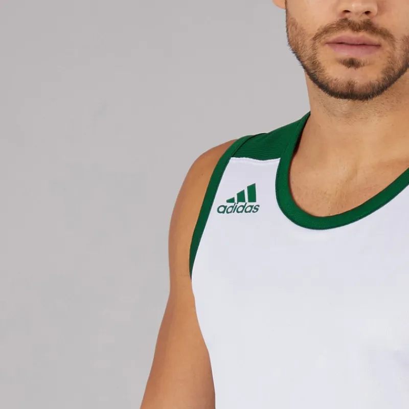 New Herre 3G Speed Vendbar Basketball Trøje Dark Green/Hvid T-Shirts Og Undertrøjer|T-Shirts, Poloer Og Skjorter·T-Shirts Og Undertrøjer