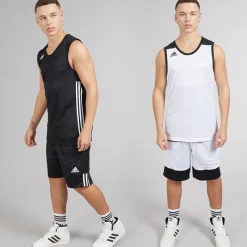 Outlet Herre 3G Speed Vendbare Basketball Shorts /​Hvid Træning|Shorts Og Badetøj·Sport Shorts