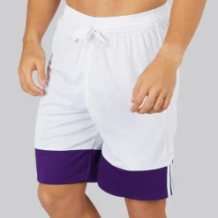 Best Herre 3G Speed Vendbare Basketball Shorts Collegiate Purple/​Hvid Træning|Shorts Og Badetøj·Sport Shorts