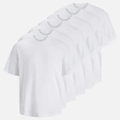 Clearance Herre Gust Oversized 6-pak T-shirts T-Shirts, Poloer Og Skjorter·Multipakker|Multipakker·T-Shirts Og Undertrøjer