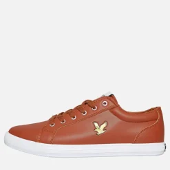 Outlet Herre Halket Træningssko Cognac Sneakers|Sneakers