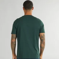 New Herre Helmets T-shirts Grøn T-Shirts, Poloer Og Skjorter·T-Shirts Og Undertrøjer