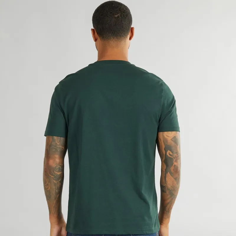 New Herre Helmets T-shirts Grøn T-Shirts, Poloer Og Skjorter·T-Shirts Og Undertrøjer