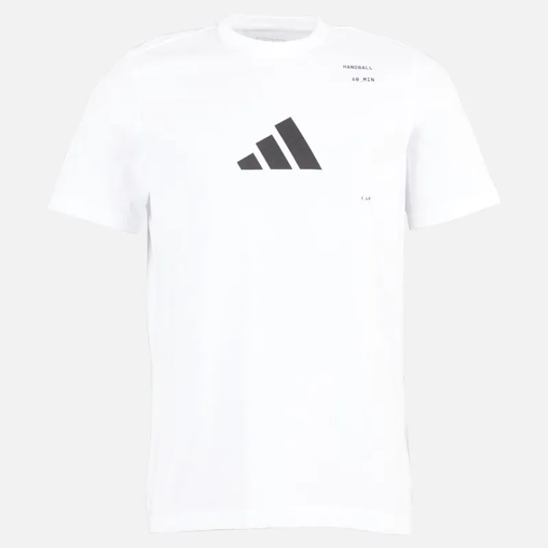Hot Herre Håndbold Grafisk T-shirt Hvid Træning|T-Shirts Og Undertrøjer