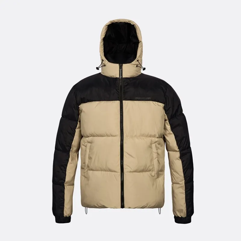 Clearance Herre Hættejakke Khaki / Sort Jakker Og Frakker·Lette Jakker|Jakker Og Frakker·Jakker Og Frakker