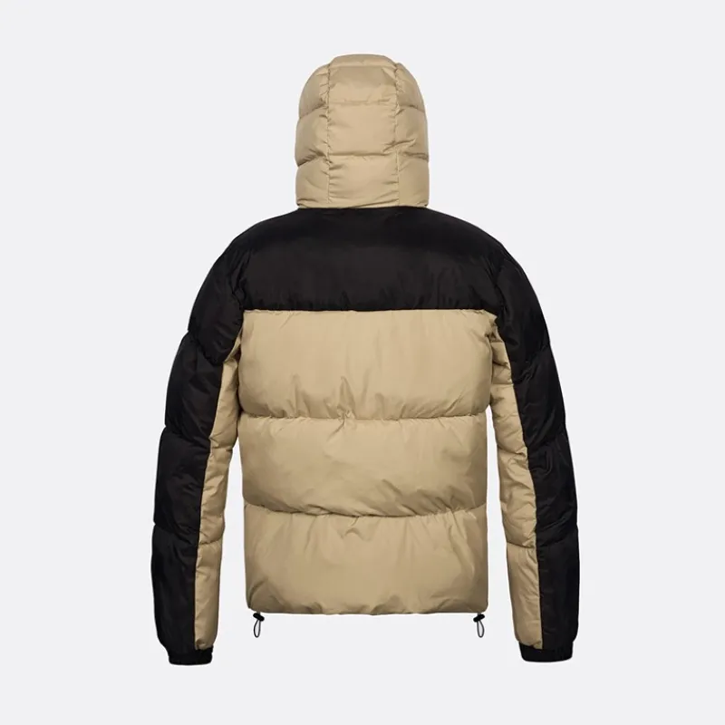 Clearance Herre Hættejakke Khaki / Sort Jakker Og Frakker·Lette Jakker|Jakker Og Frakker·Jakker Og Frakker