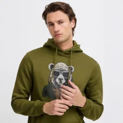 Outlet Herre Hættetrøje Capulet Olive Hættetrøjer Og Sweatshirts·Hættetrøjer