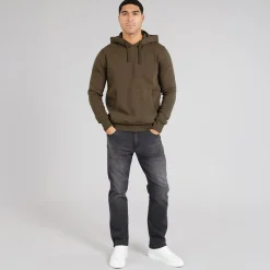 Herre hættetrøje khaki Hættetrøjer Og Sweatshirts·Hættetrøjer