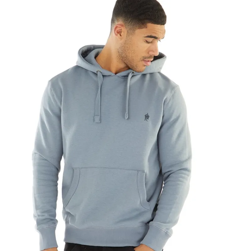 Sale Herre hættetrøje Lyseblå/Marine Hættetrøjer Og Sweatshirts·Hættetrøjer