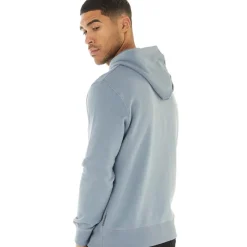Sale Herre hættetrøje Lyseblå/​Marine Hættetrøjer Og Sweatshirts·Hættetrøjer