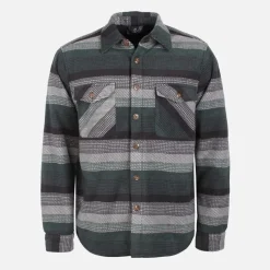 Discount Herre Inlate Polstret Overtrøje Castor Gray T-Shirts, Poloer Og Skjorter·Skjorter|Jakker Og Frakker·Jakker Og Frakker
