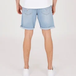 Herre Javid Denim Shorts Lysvask Shorts Og Badetøj·Shorts