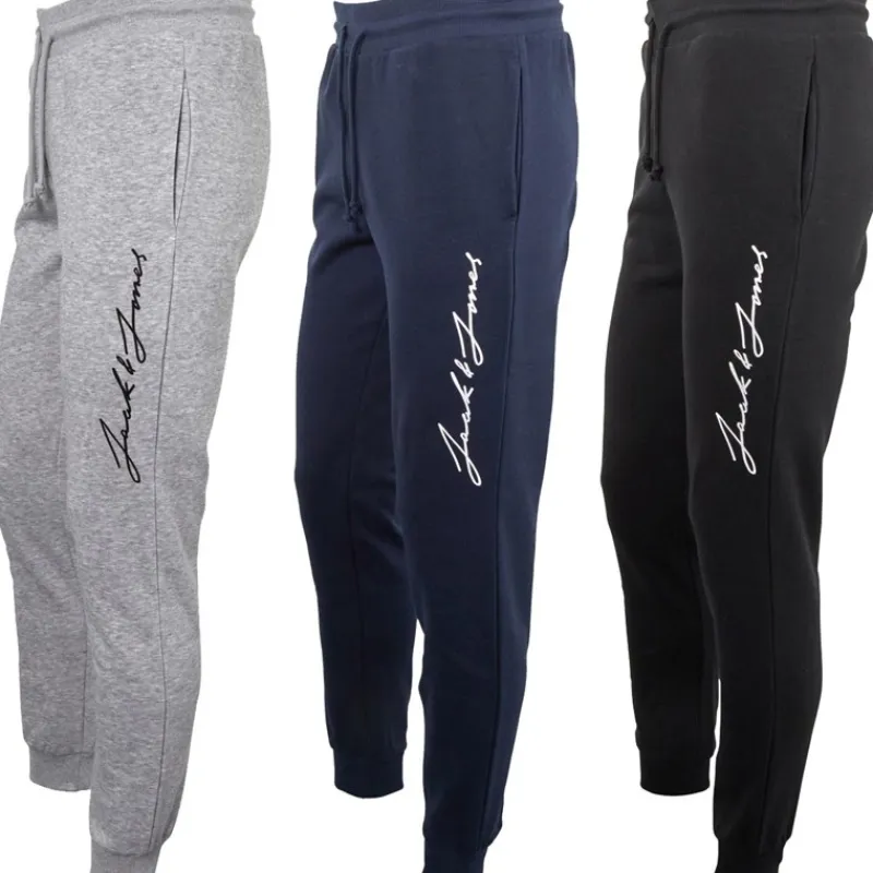 Hot Herre Jax Tre Pak Sweat Pants Tap Shoe/Light Grey Melange/Navy Blazer Jeans Og Bukser·Joggingbukser|Træningsdragter Og Joggingbukser·Joggingbukser