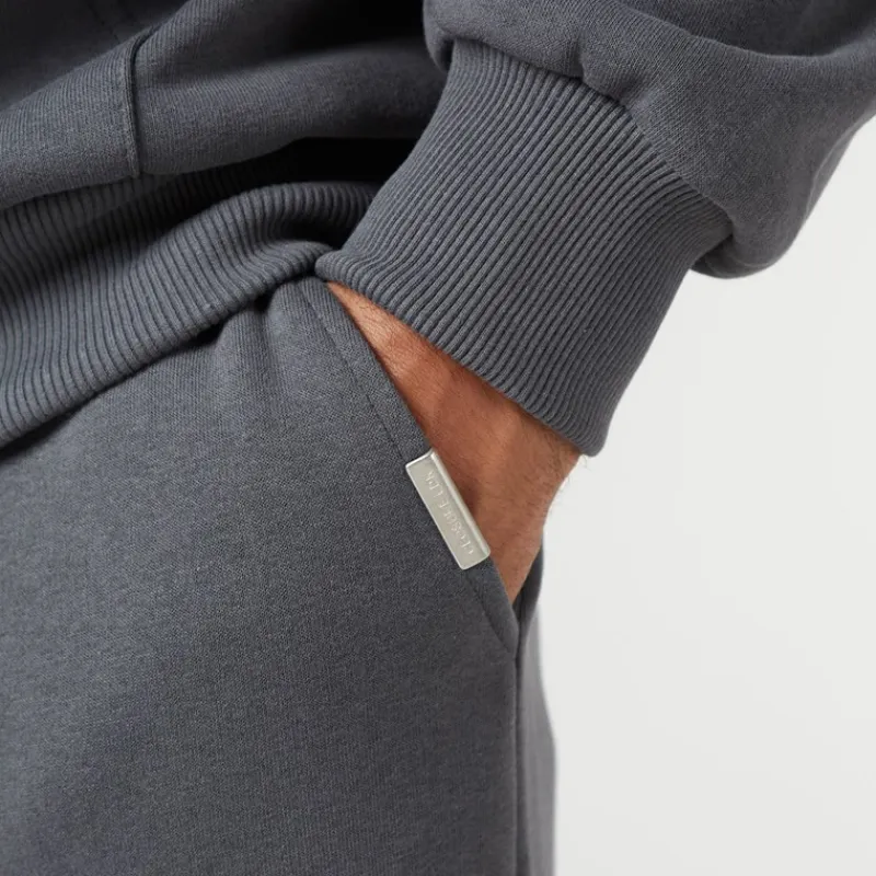 Discount Herre Joggingbukser Afslappet Pasform Koksgrå Jeans Og Bukser·Joggingbukser|Træningsdragter Og Joggingbukser·Joggingbukser