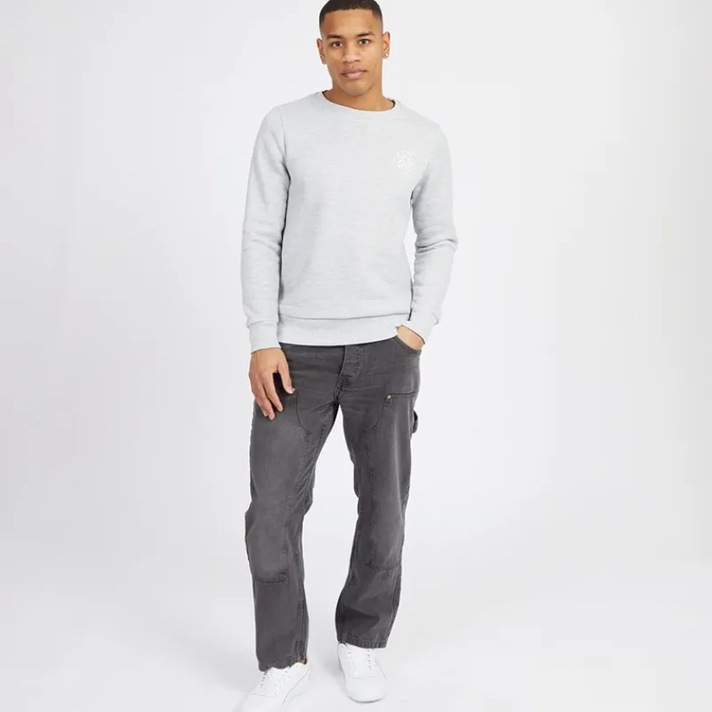 Sale Herre Joiner Carpenter Løstsiddende Jeans Grå Vask Jeans Og Bukser·Jeans